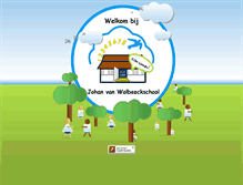 Tablet Screenshot of johanvanwalbeeckschool.com